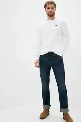 Levi's: Синие джинсы 