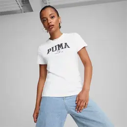 PUMA: Белая футболка 