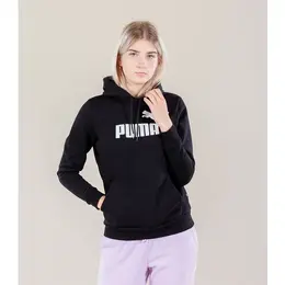 PUMA: Чёрная толстовка  Ess