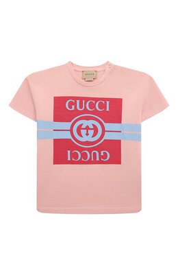 Gucci: Хлопковая футболка 