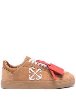 Off-White: Светлые кроссовки  Vulcanized