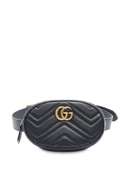 Gucci Pre-Owned: Чёрная сумка 