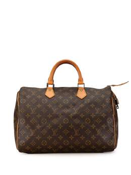 Louis Vuitton Pre-Owned: Коричневая сумка 