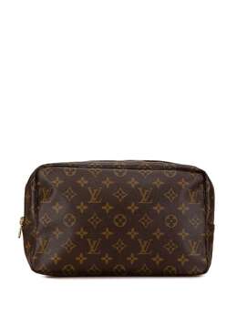 Louis Vuitton Pre-Owned: Коричневый клатч 