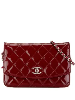 CHANEL Pre-Owned: Красный кошелёк 