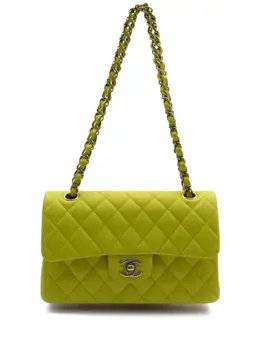CHANEL Pre-Owned: Жёлтая сумка 