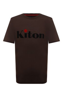 Kiton: Хлопковая футболка 