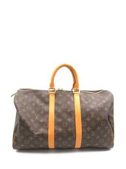 Louis Vuitton Pre-Owned: Коричневая сумка 