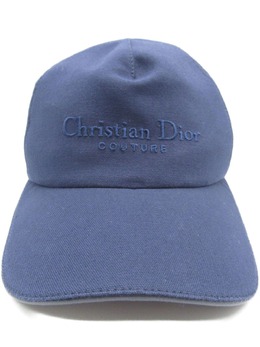 Christian Dior Pre-Owned: Синяя кепка 