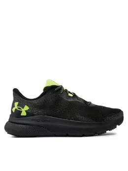 Under Armour: Чёрные кроссовки  HOVR