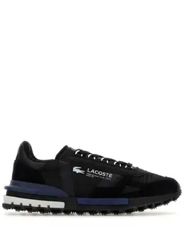 Lacoste: Чёрные кроссовки 