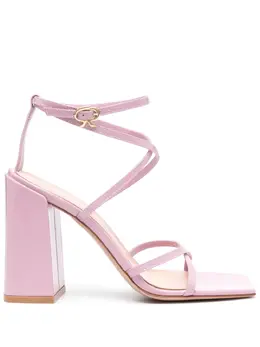 Gianvito Rossi: Розовые сандалии 