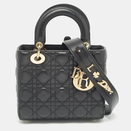 Dior: Чёрная сумка 