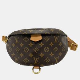 Louis Vuitton: Коричневая сумка 