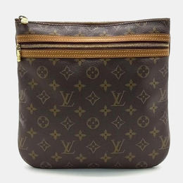 Louis Vuitton: Коричневая сумка  Pochette