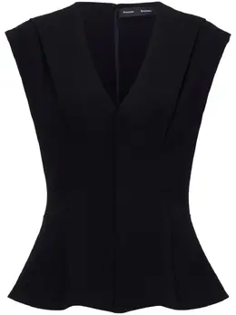 Proenza Schouler: Чёрная блуза 