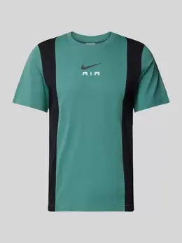 Nike: Зелёная футболка 