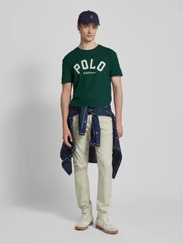 Polo Ralph Lauren: Зелёная футболка 