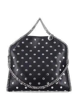 Stella McCartney: Чёрная сумка-шоппер  Falabella