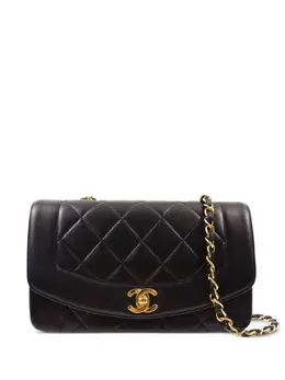 CHANEL Pre-Owned: Чёрная сумка 