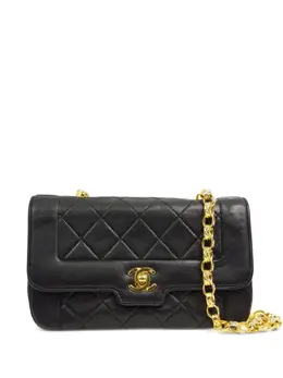 CHANEL Pre-Owned: Чёрная сумка 