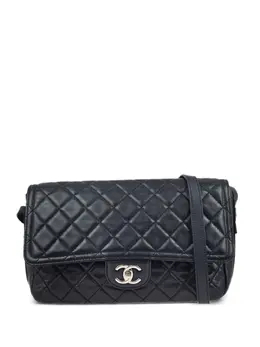 CHANEL Pre-Owned: Чёрная сумка 