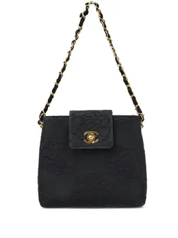 CHANEL Pre-Owned: Чёрная сумка 