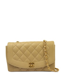 CHANEL Pre-Owned: Бежевая сумка 