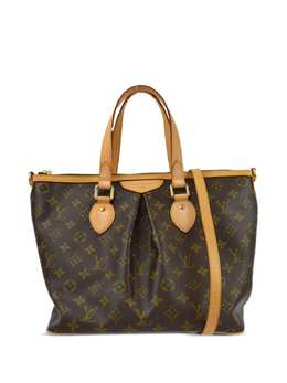 Louis Vuitton Pre-Owned: Коричневая сумка-шоппер 