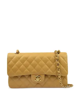 CHANEL Pre-Owned: Бежевая сумка 