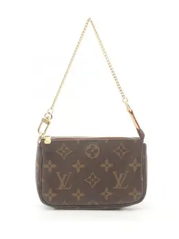 Louis Vuitton Pre-Owned: Коричневая сумка 