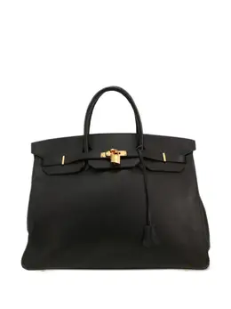 Hermès Pre-Owned: Чёрная сумка 