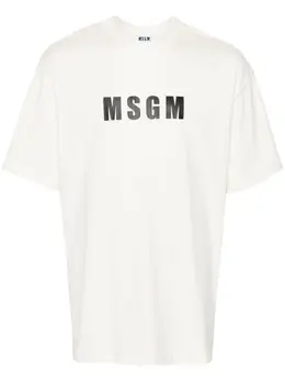 MSGM: Футболка с принтом 