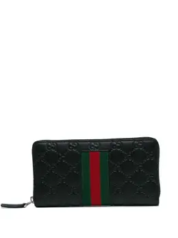 Gucci Pre-Owned: Голубой кошелёк 