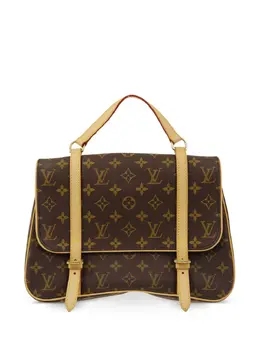 Louis Vuitton Pre-Owned: Коричневый рюкзак 