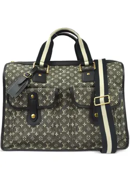 Louis Vuitton Pre-Owned: Чёрная сумка-шоппер 