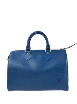 Louis Vuitton Pre-Owned: Голубая сумка 