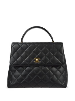 CHANEL Pre-Owned: Чёрная сумка 