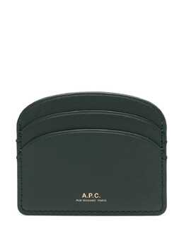 A.P.C.: Зелёный картхолдер 