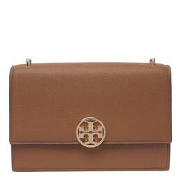 Tory Burch: Коричневая сумка  Miller