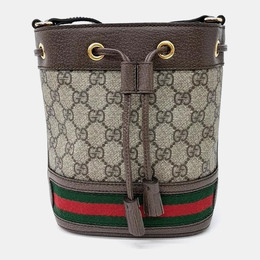 Gucci: Бежевая сумка  Ophidia