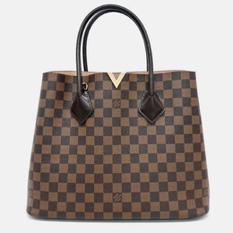 Louis Vuitton: Коричневая сумка 