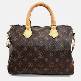 Louis Vuitton: Коричневая сумка  Speedy 25