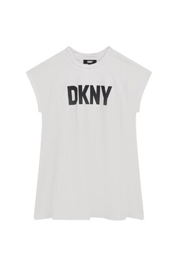 DKNY: Белое платье 