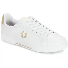 Fred Perry: Белые кеды 