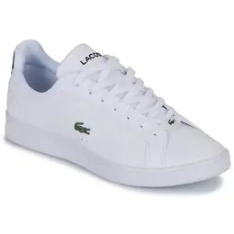 Lacoste: Белые кеды 