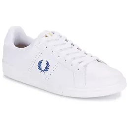 Fred Perry: Белые кеды 