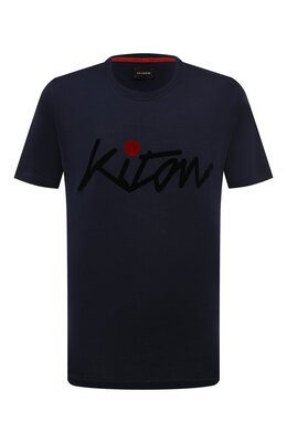 Kiton: Хлопковая футболка 