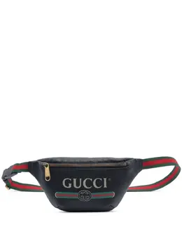 Gucci Pre-Owned: Чёрная сумка 