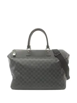 Louis Vuitton Pre-Owned: Чёрная сумка 